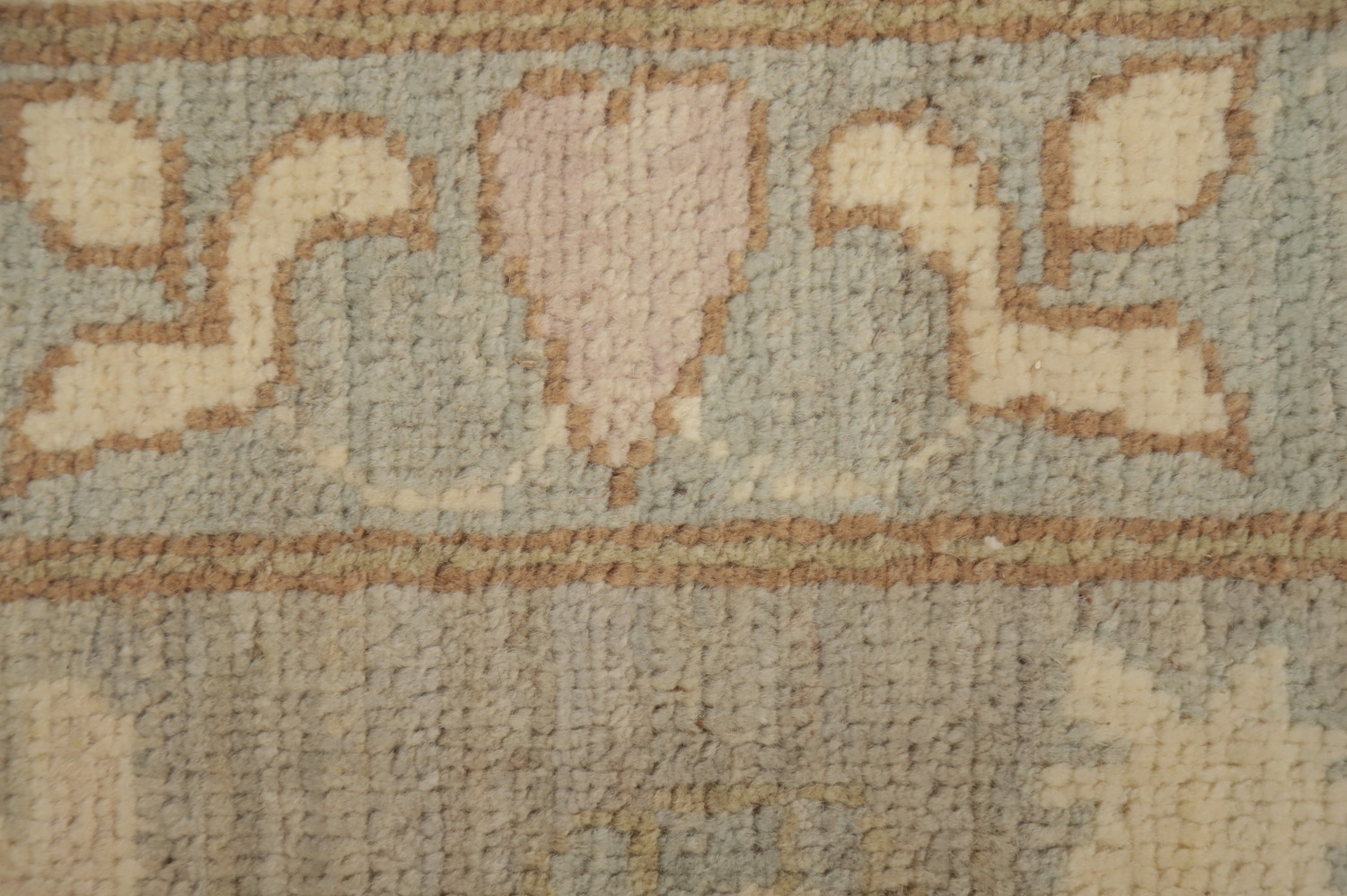 Handmade Wool Oushak Vegetable Dye Area Rug 8x10