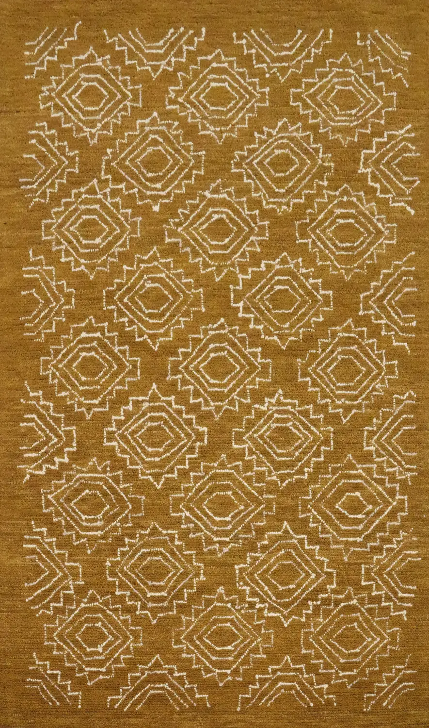 Geometric Elegance Handcrafted Modern Area Rug 5x8