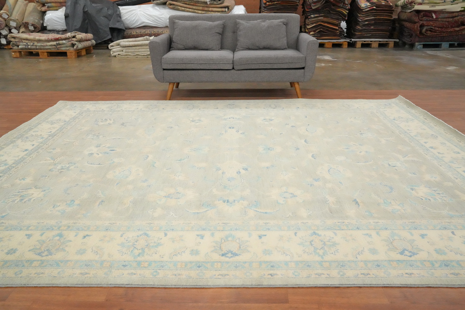Vegetable Dye Kazak Handmade Area Rug 9x11