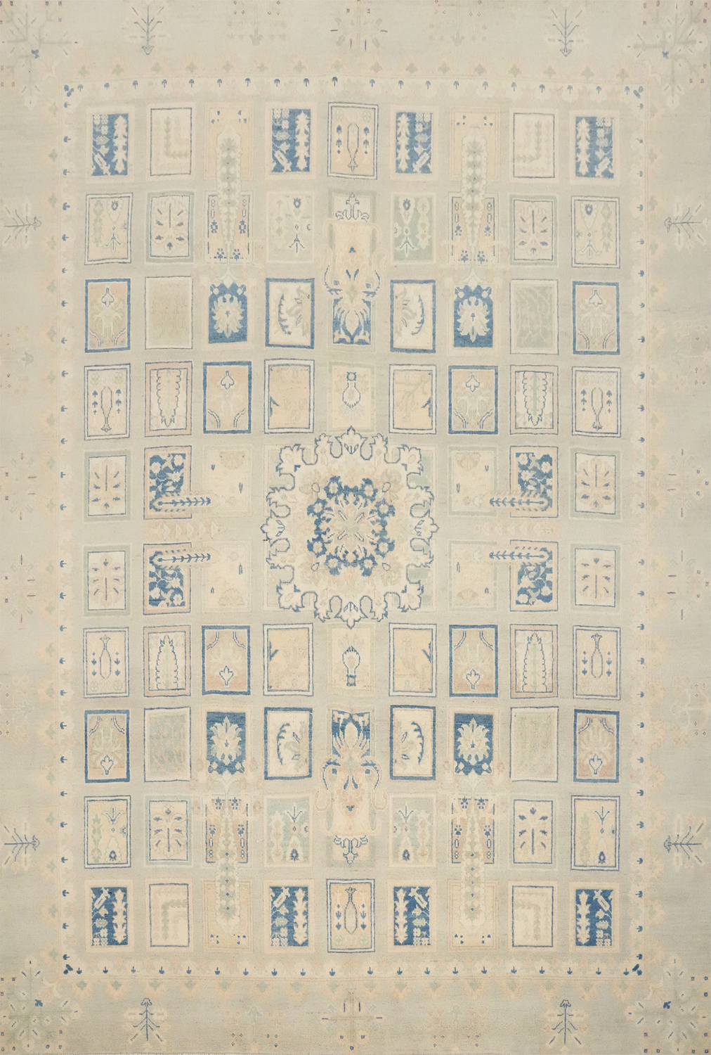 Vegetable Dye Kazak Oriental Area Rug 8x10