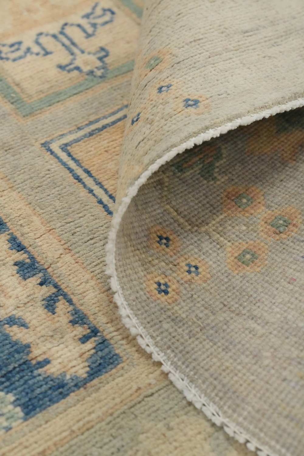 Vegetable Dye Kazak Oriental Area Rug 8x10
