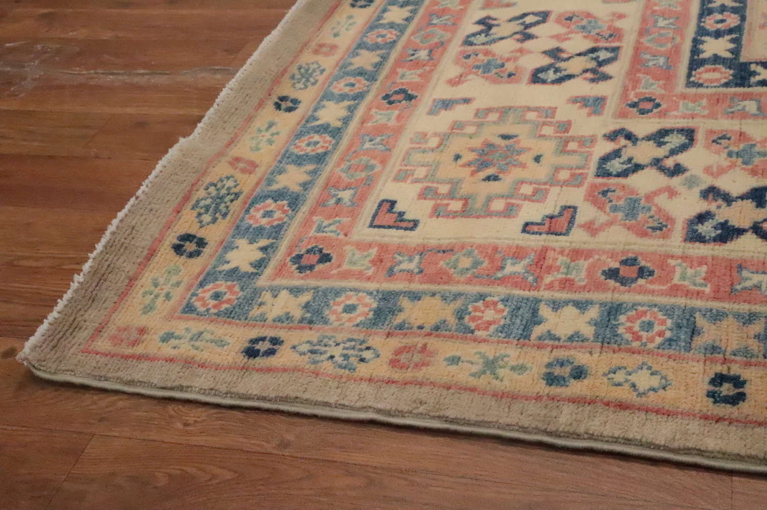 Vegetable Dye Kazak Oriental Area Rug 9x12