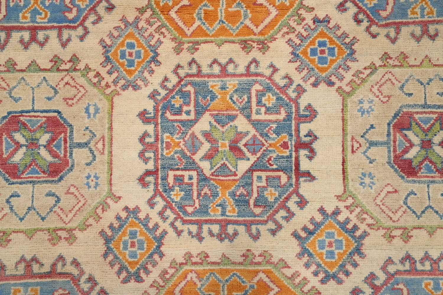 Vegetable Dye Kazak Oriental Large Rug 13x19