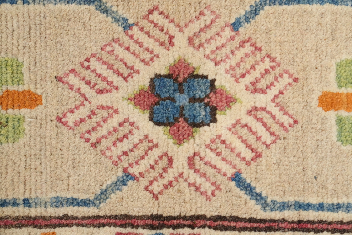 Vegetable Dye Kazak Oriental Large Rug 13x19
