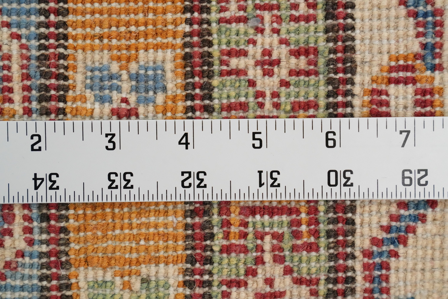 Vegetable Dye Kazak Oriental Large Rug 13x19