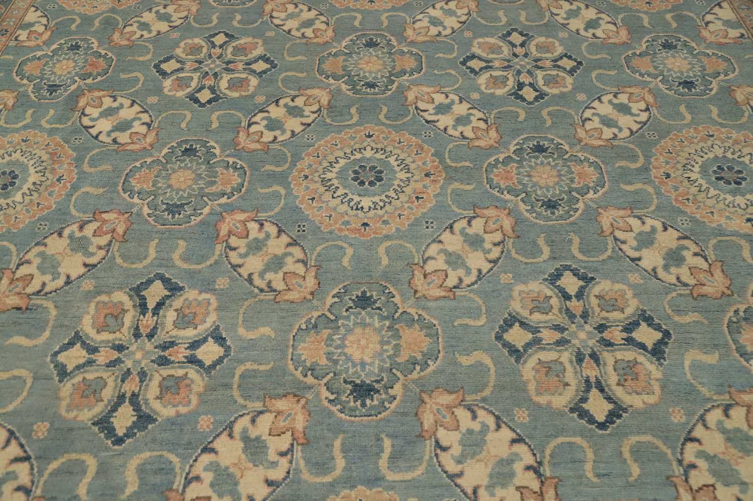 Vegetable Dye Kazak Handmade Large Rug 10x14