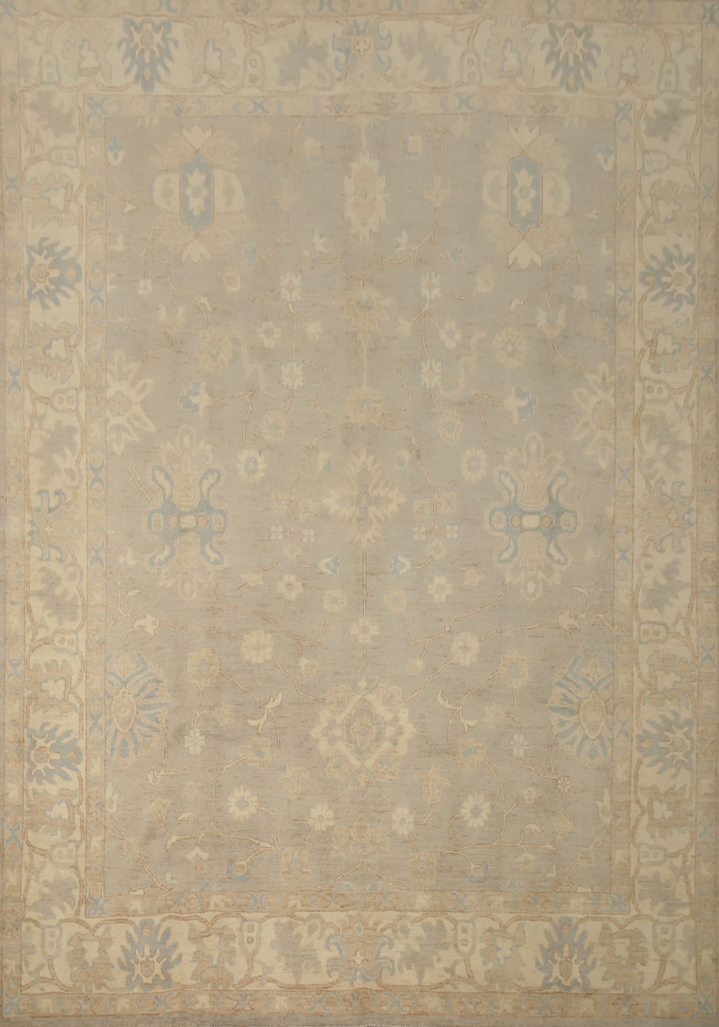 Vegetable Dye Oushak Oriental Area Rug 8x10