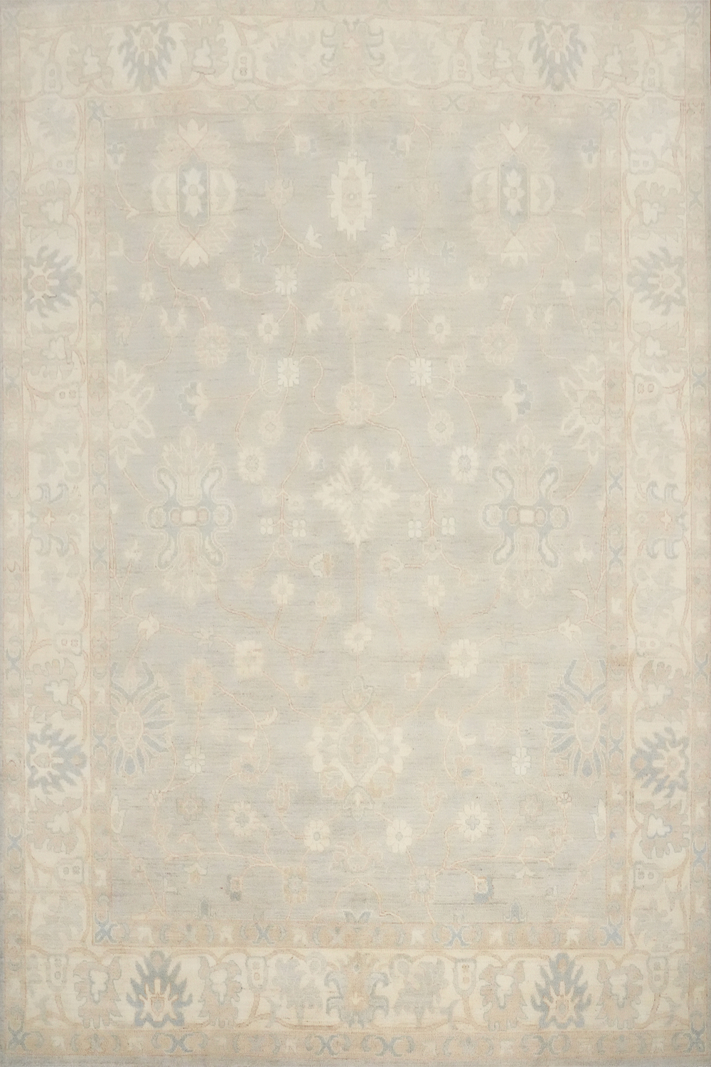 Vegetable Dye Oushak Handmade Area Rug 8x10