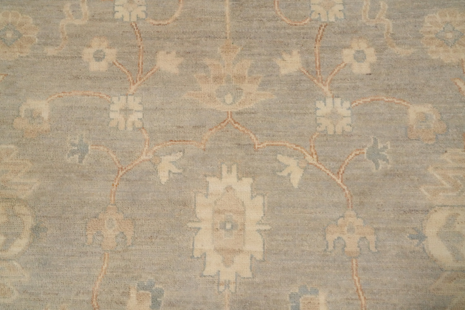 Vegetable Dye Oushak Handmade Area Rug 8x10