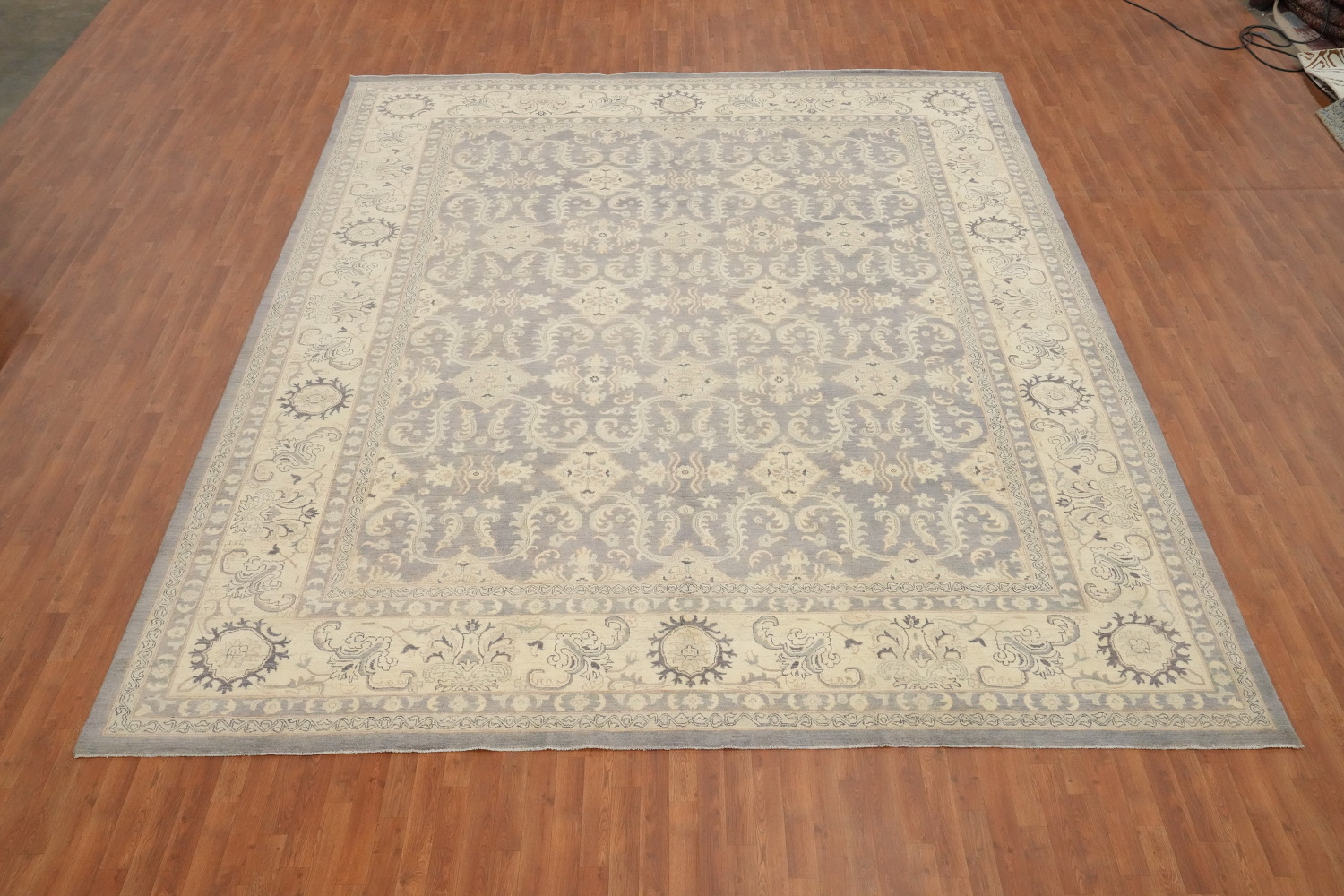 Vegetable Dye Oushak Oriental Large Rug 12x14