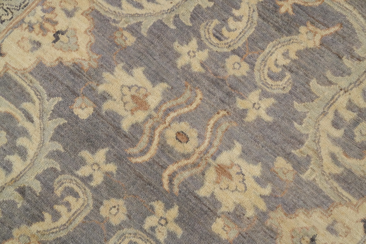 Vegetable Dye Oushak Oriental Large Rug 12x14