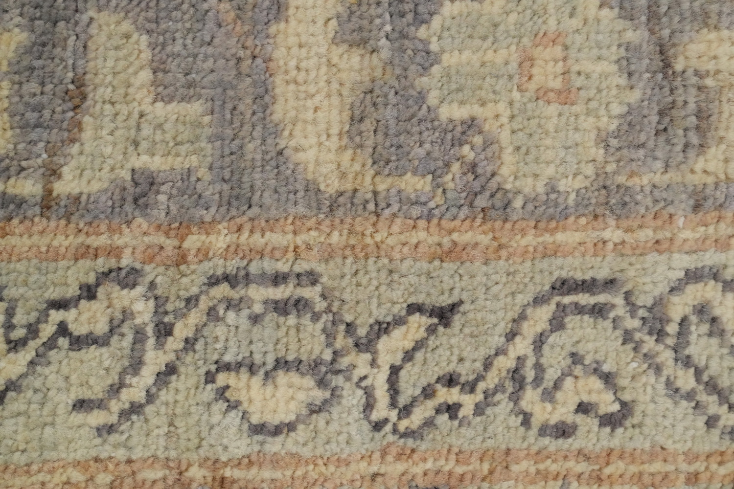Vegetable Dye Oushak Oriental Large Rug 12x14