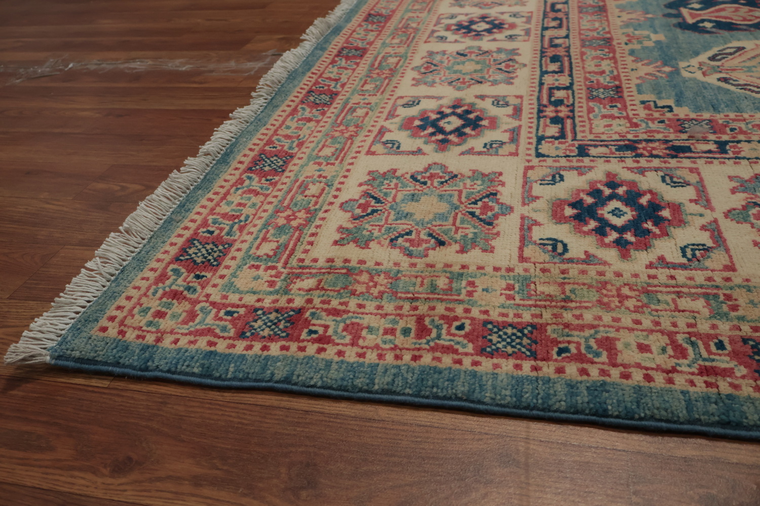 Vegetable Dye Kazak Large Area Rug 9x12