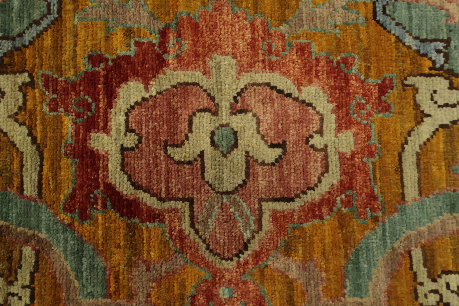 Vegetable Dye Ziegler Wool Large Area Rug 9x12
