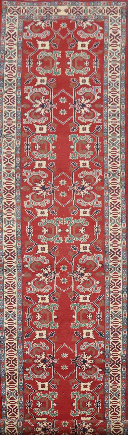 Vegetable Dye Heriz Serapi Oriental Runner Rug 3x16