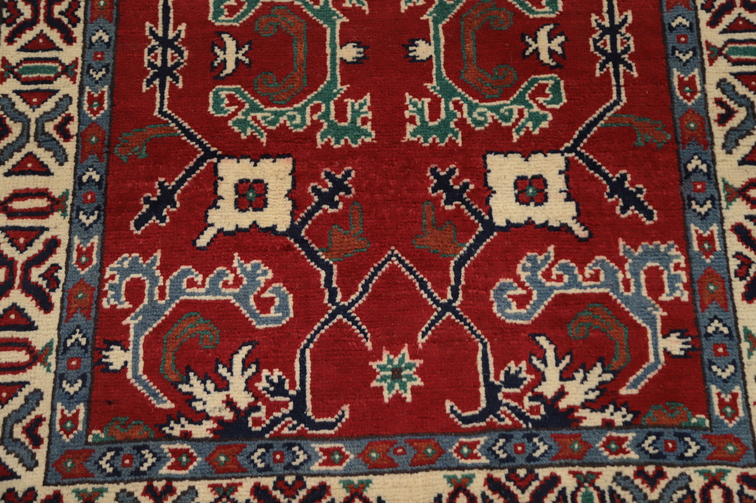 Vegetable Dye Heriz Serapi Oriental Runner Rug 3x16
