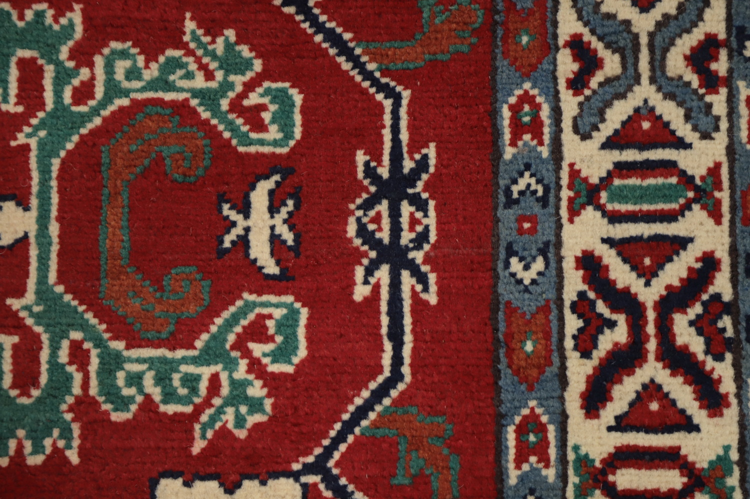 Vegetable Dye Heriz Serapi Oriental Runner Rug 3x16
