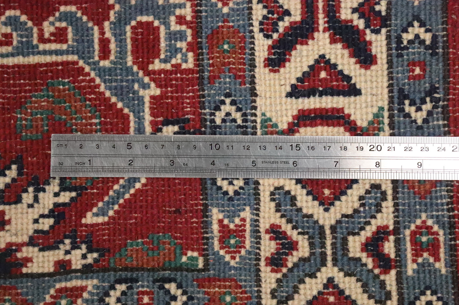Vegetable Dye Heriz Serapi Oriental Runner Rug 3x16