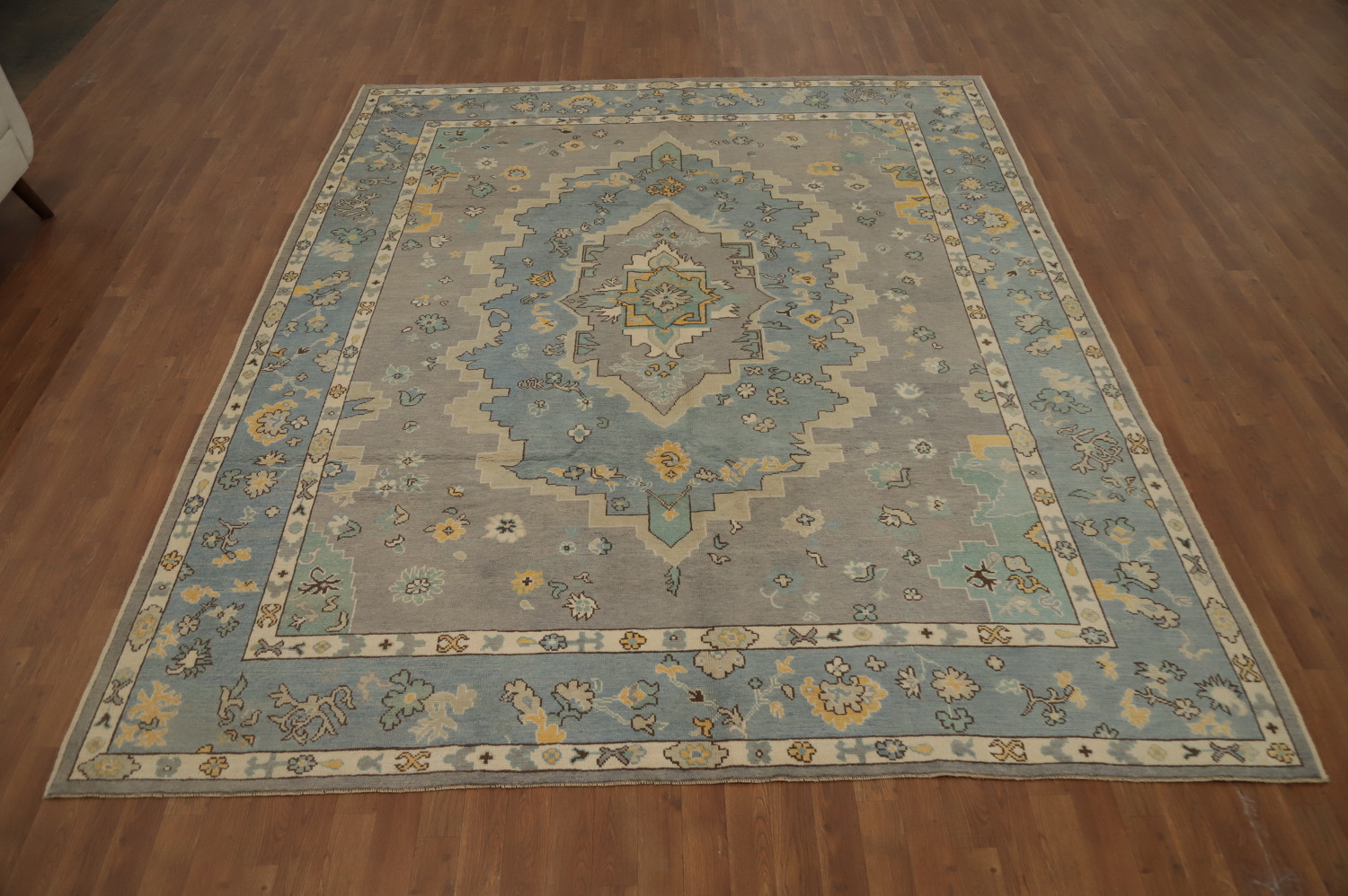 Vegetable Dye Oushak Oriental Area Rug 8x10