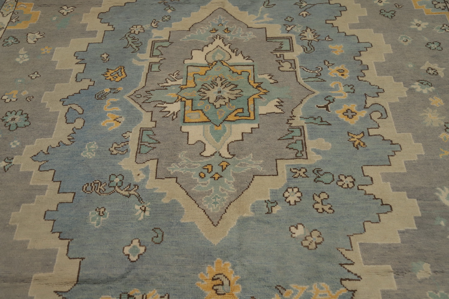 Vegetable Dye Oushak Oriental Area Rug 8x10