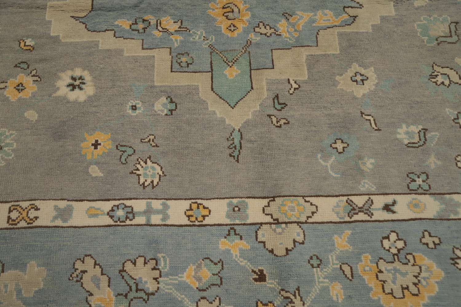 Vegetable Dye Oushak Oriental Area Rug 8x10