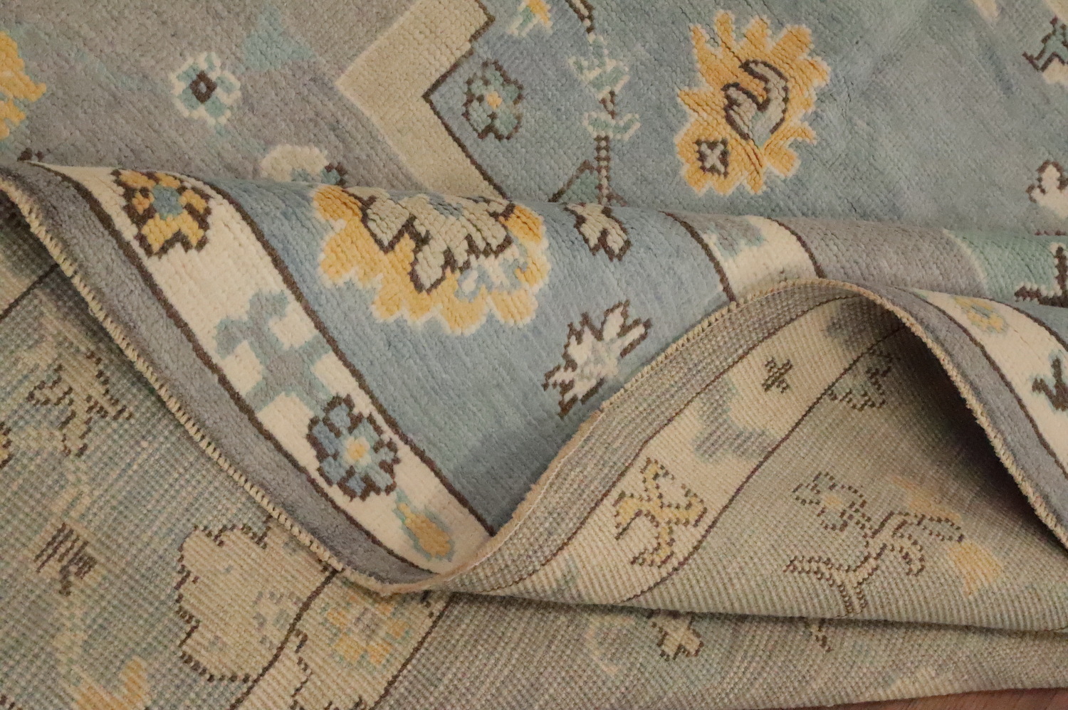 Vegetable Dye Oushak Oriental Area Rug 8x10