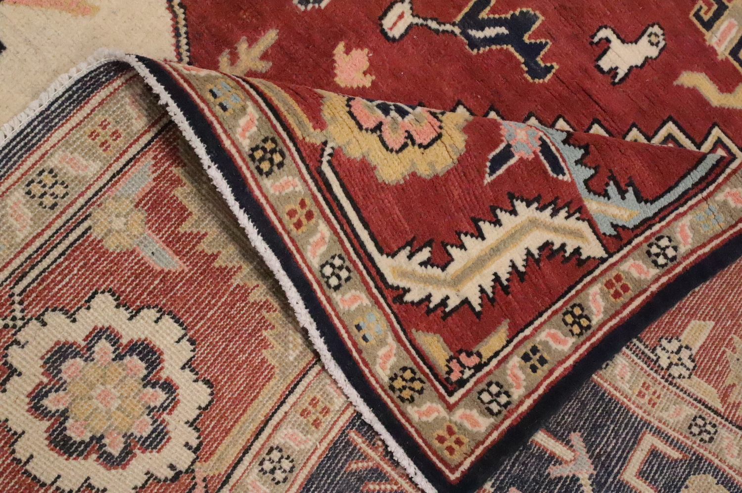 Vegetable Dye Heriz Serapi Oriental Area Rug 6x9