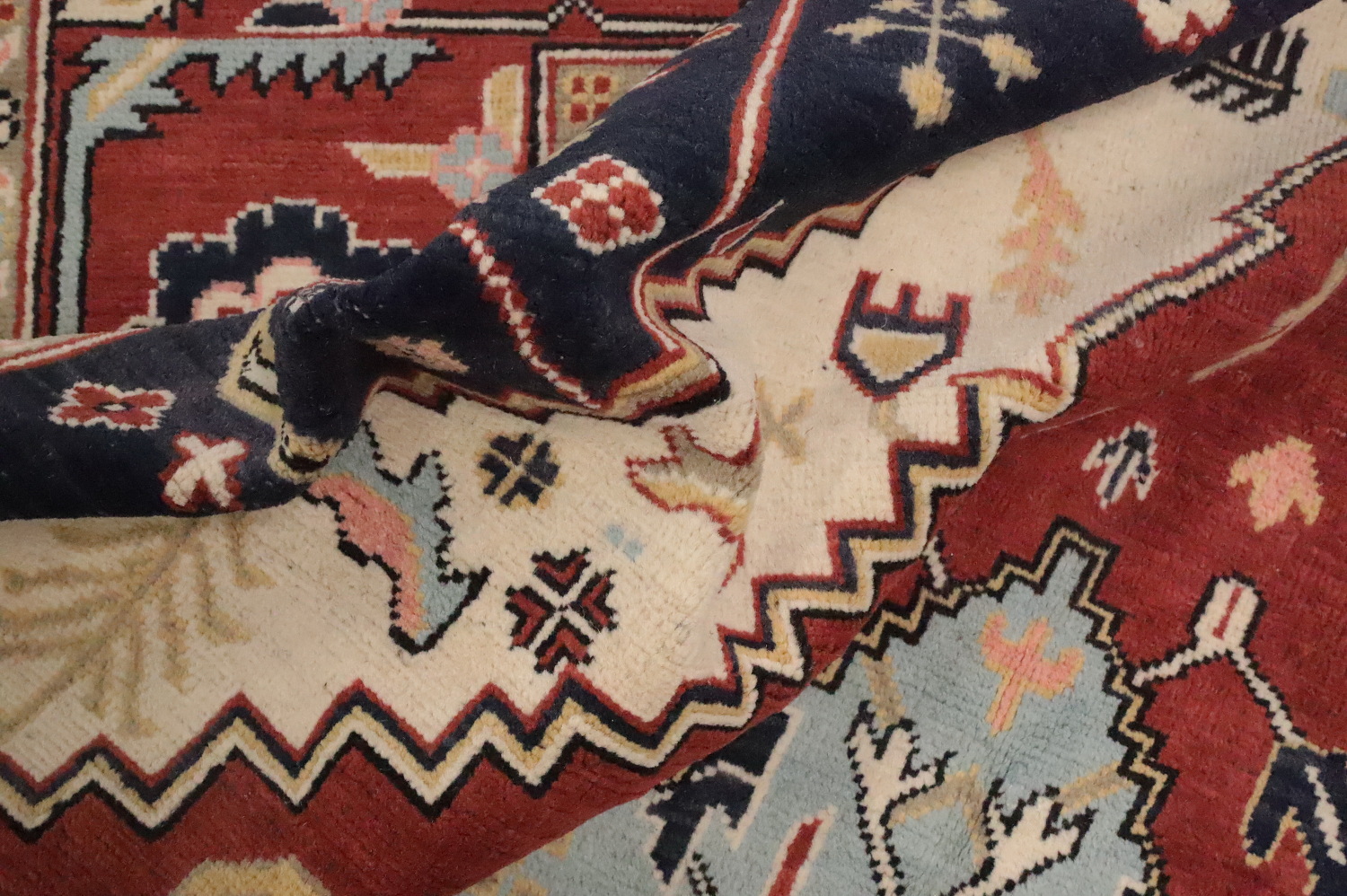 Vegetable Dye Heriz Serapi Oriental Area Rug 6x9