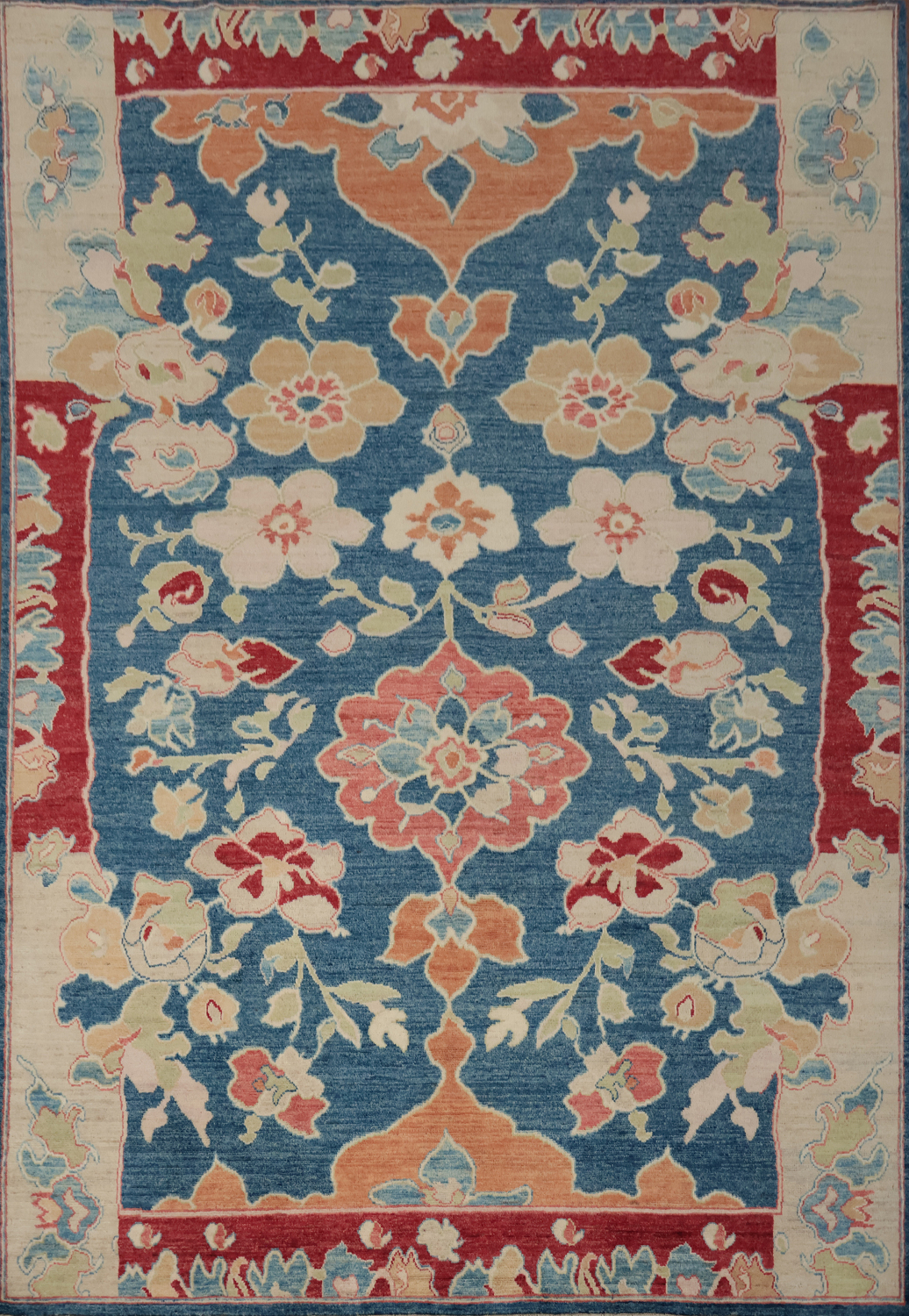 Vegetable Dye Oushak Oriental Area Rug 8x10