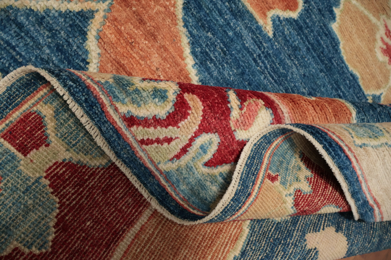 Vegetable Dye Oushak Oriental Area Rug 8x10