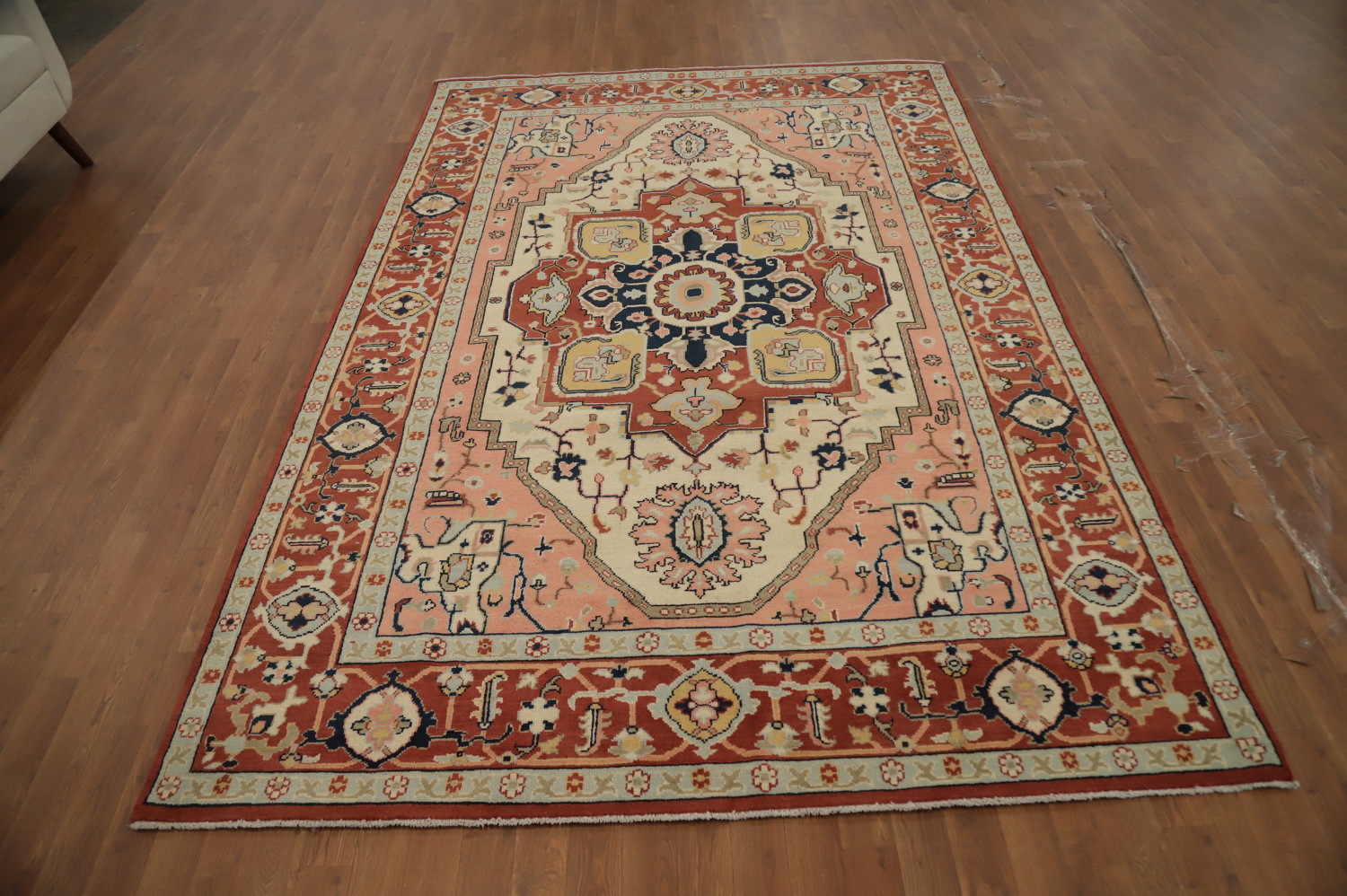 Vegetable Dye Heriz Serapi Oriental Area Rug 6x9
