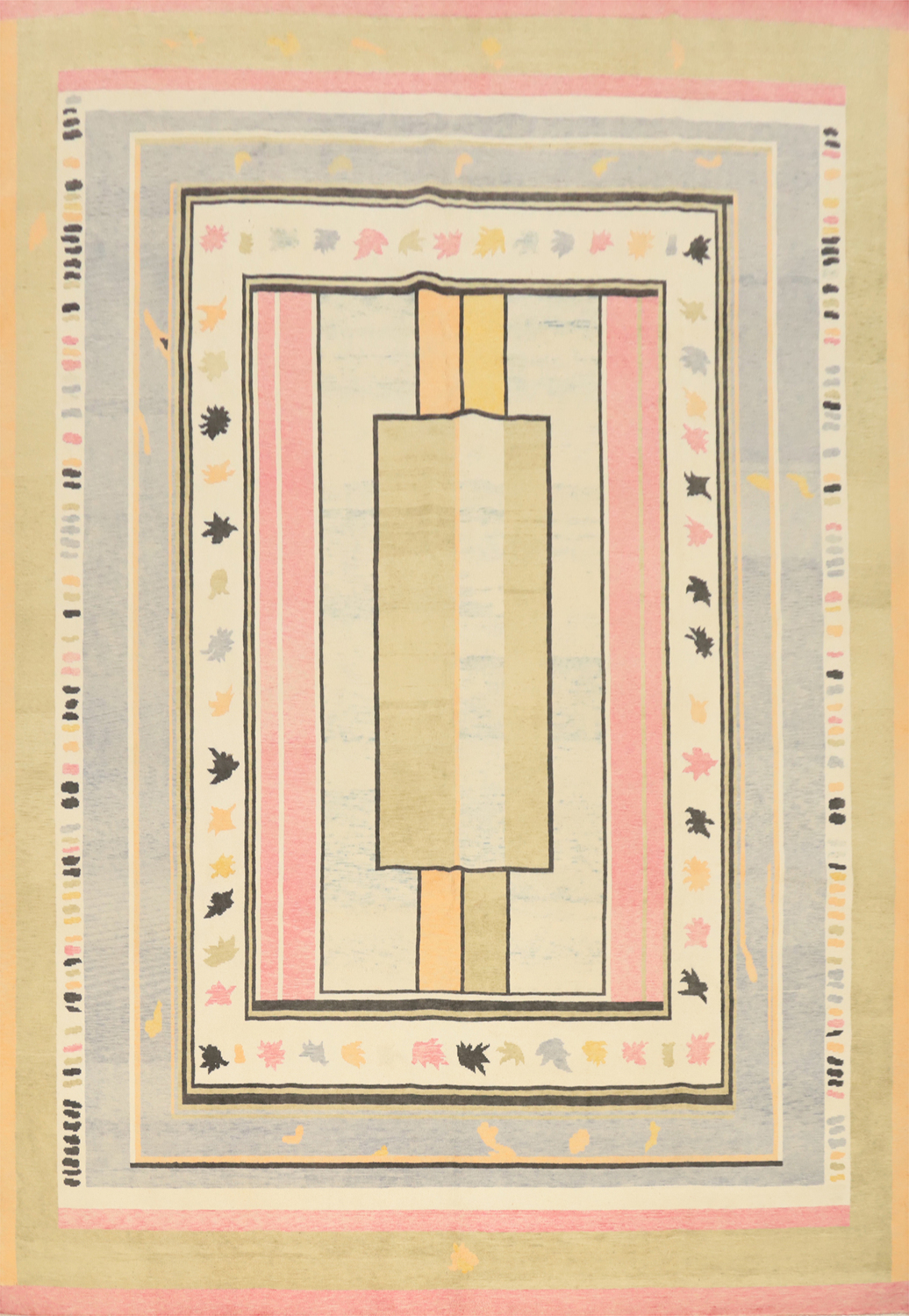 Vegetable Dye Gabbeh Persian Area Rug 10x13