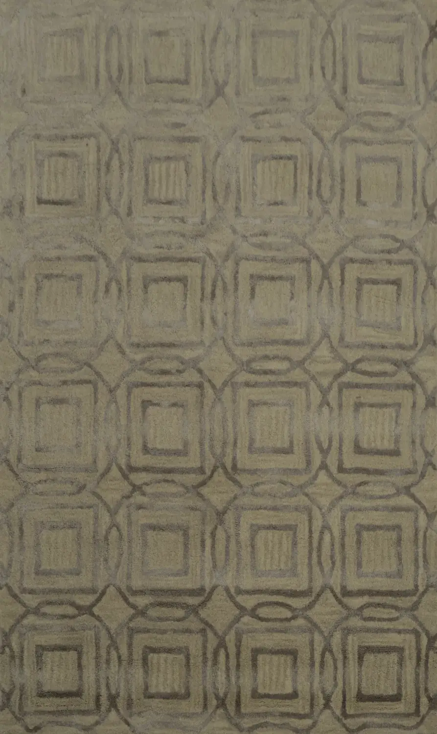 Eye-Catching Trellis Modern Rug 4x6 Intricate Geometric Detail
