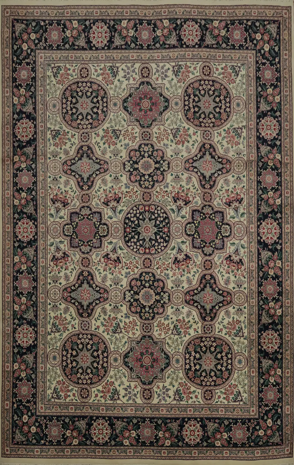 Heritage and Style Ornate Aubusson Oriental Area Rug 9x12