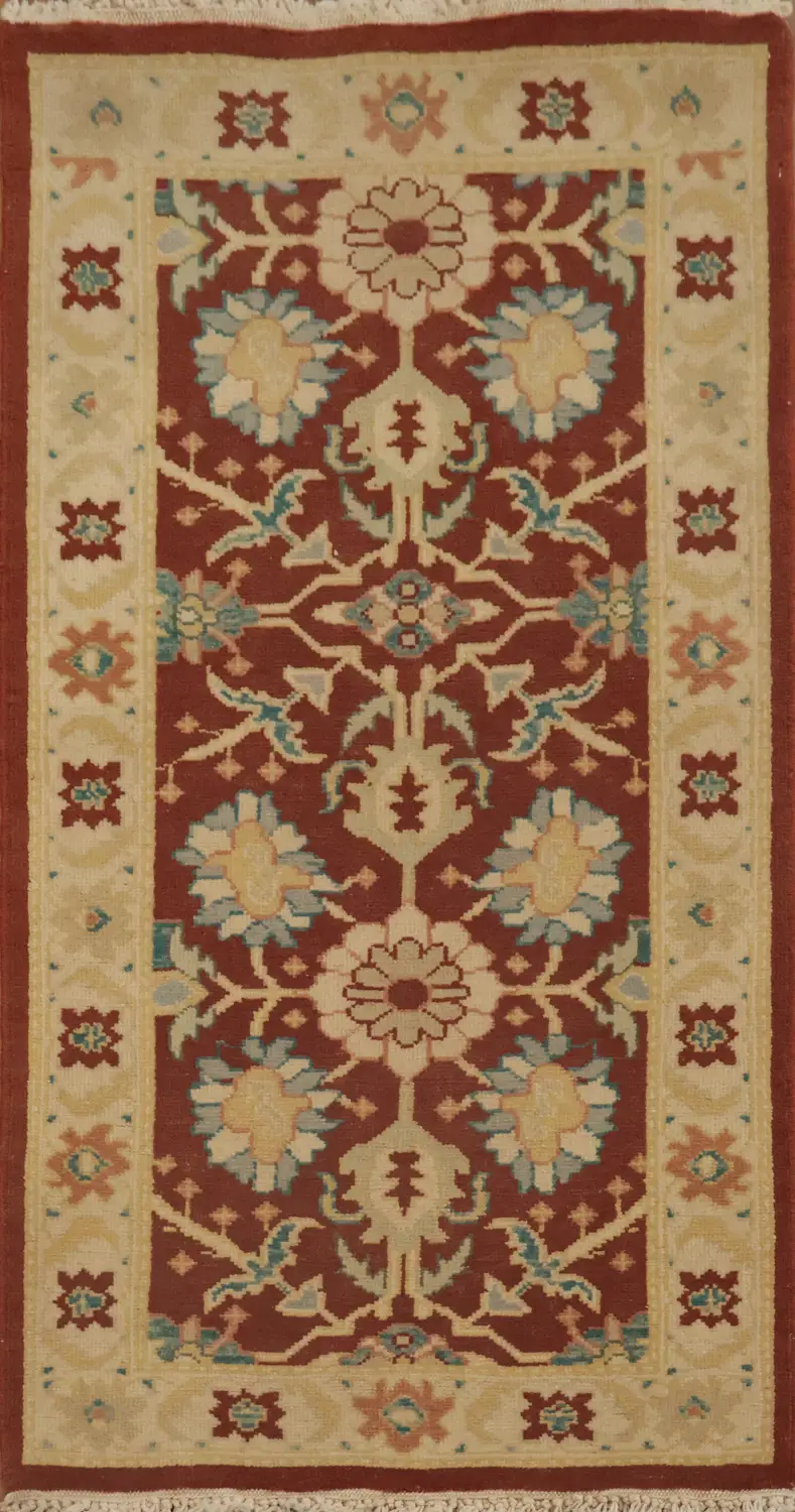 Handcrafted Ornate Rug - Add Warmth to Any Space 2x4