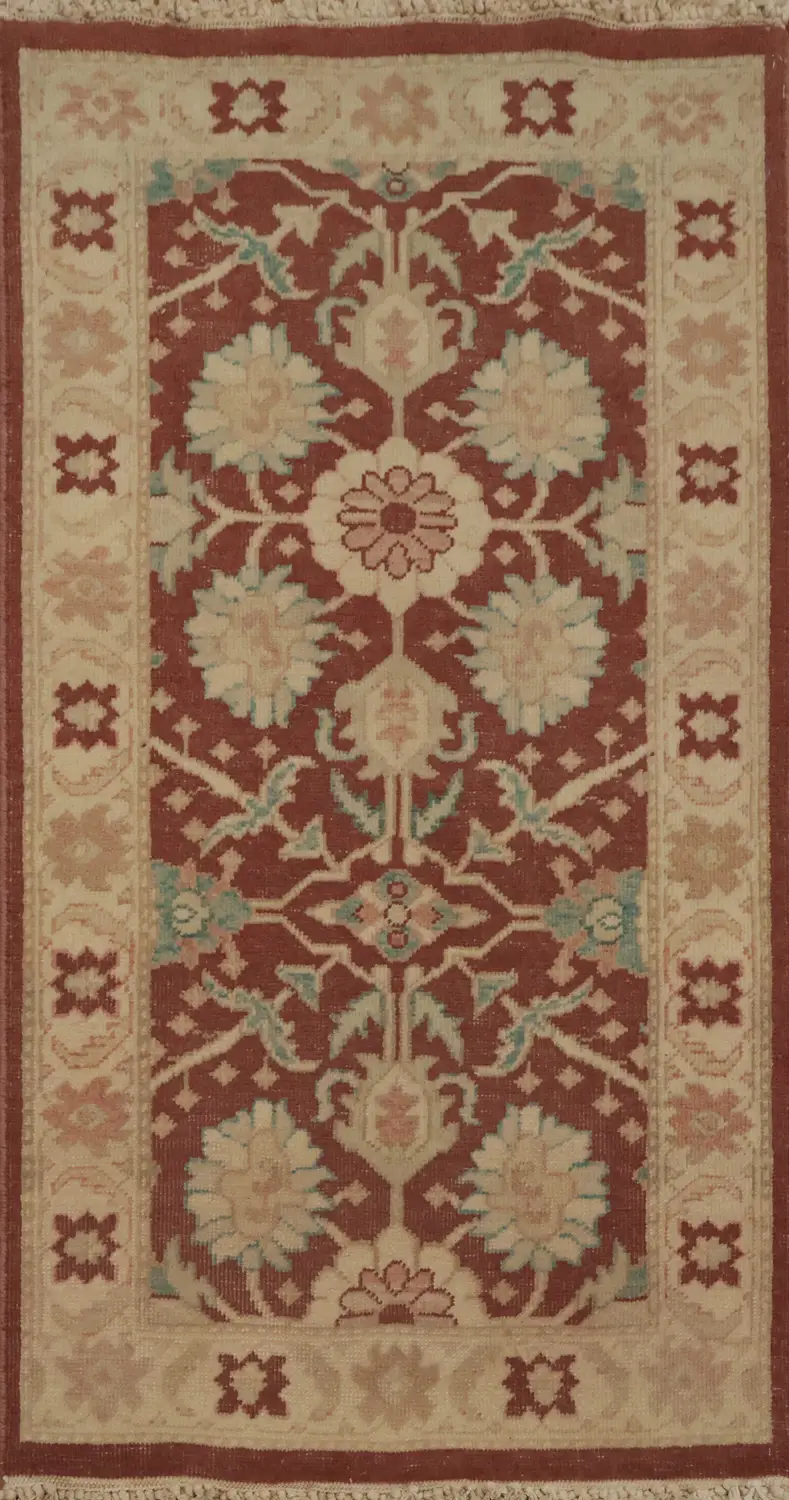 Elegant Vintage Floral Rug with Intricate Patterns and Rich Hues 2x4