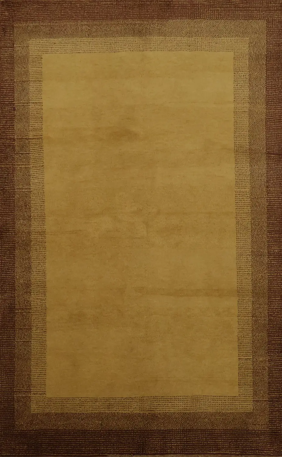 Warmth and Style Earthy Tones Gabbeh in a Classic Rectangular Rug 6x8