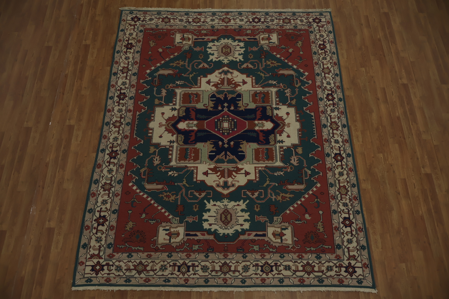 Elegant Geometric Sumak Chinese Area Rug 8x10