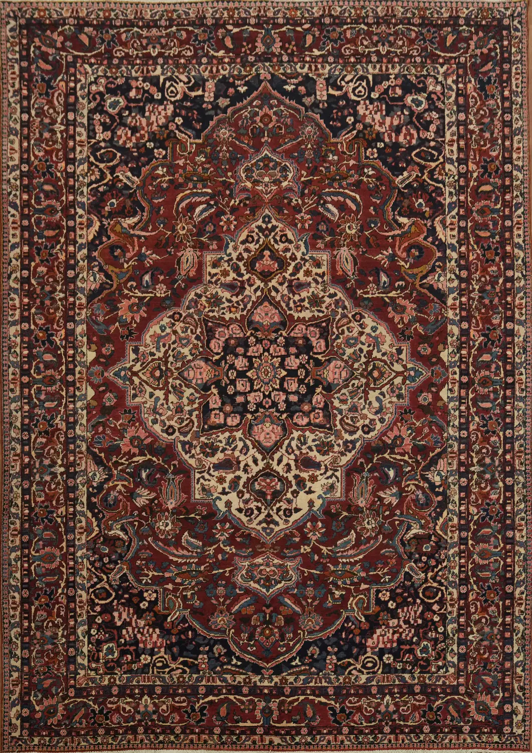 Bakhtiari Persian Area Rug 9x12