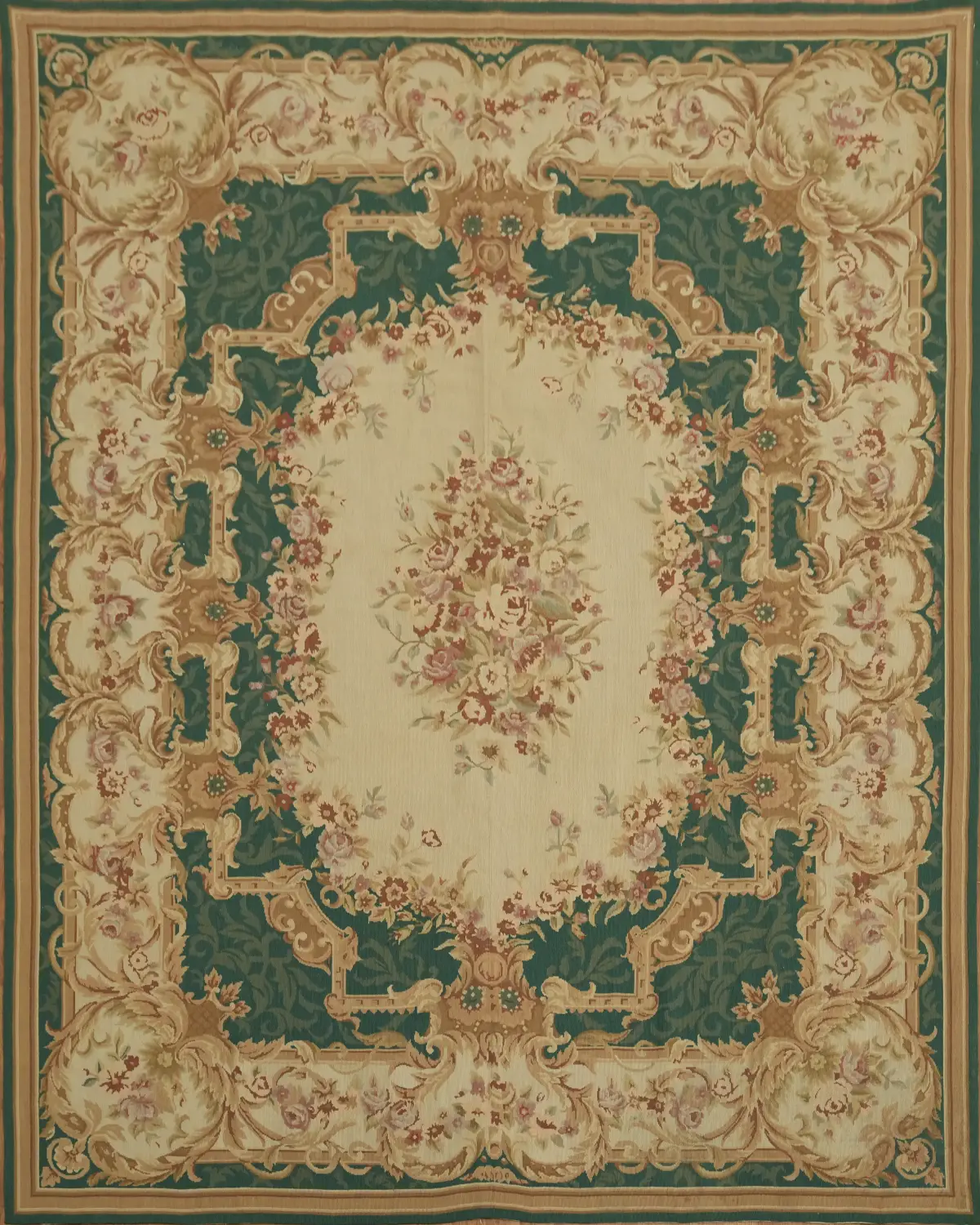 Victorian Style Aubusson Tapestry Chinese Area Rug 8x10