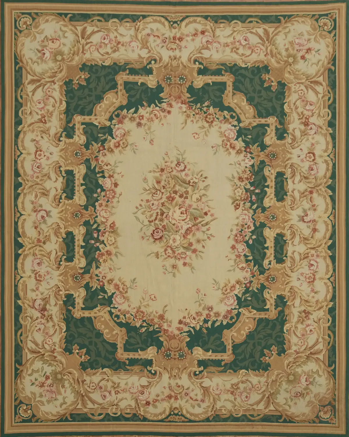 Aubusson Tapestry Chinese Area Rug 8x10