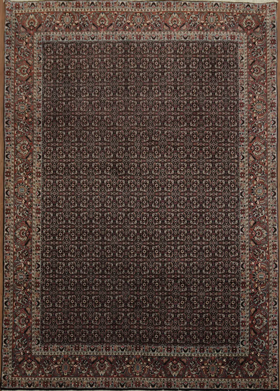 Top Quality New Vegetables Dye All-over Geometric Bidjar Area Rug 8x11