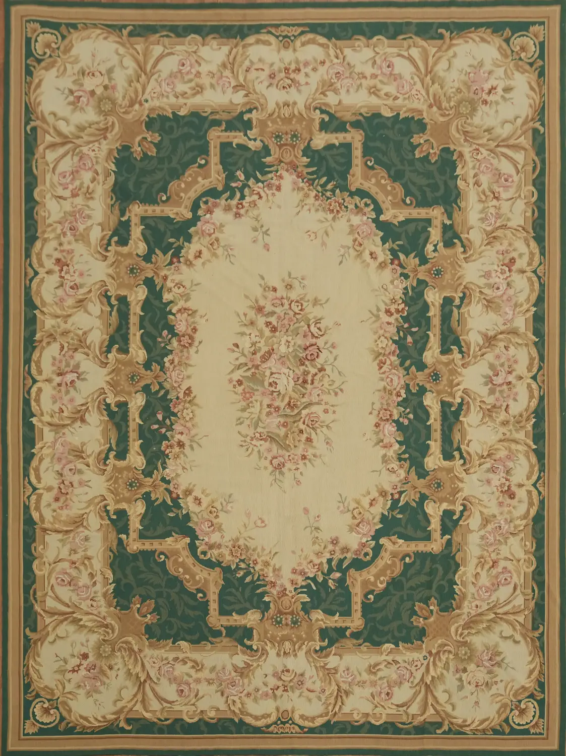 Aubusson Tapestry Chinese Area Rug 9x12