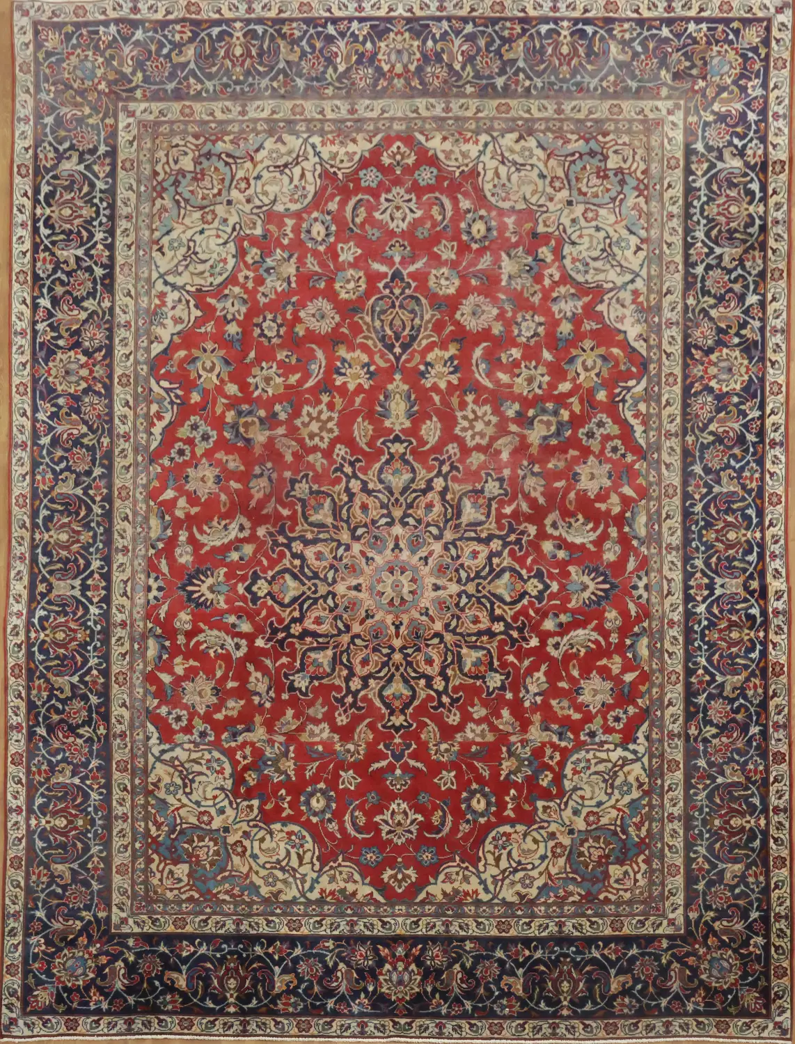 Elegant Persian Najafabad Persian Area Rug 9x12