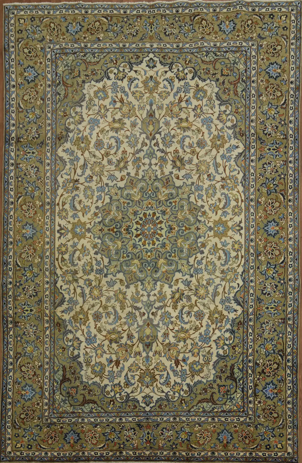 Elegant Traditional Kashan Persian Area Rug 8x12