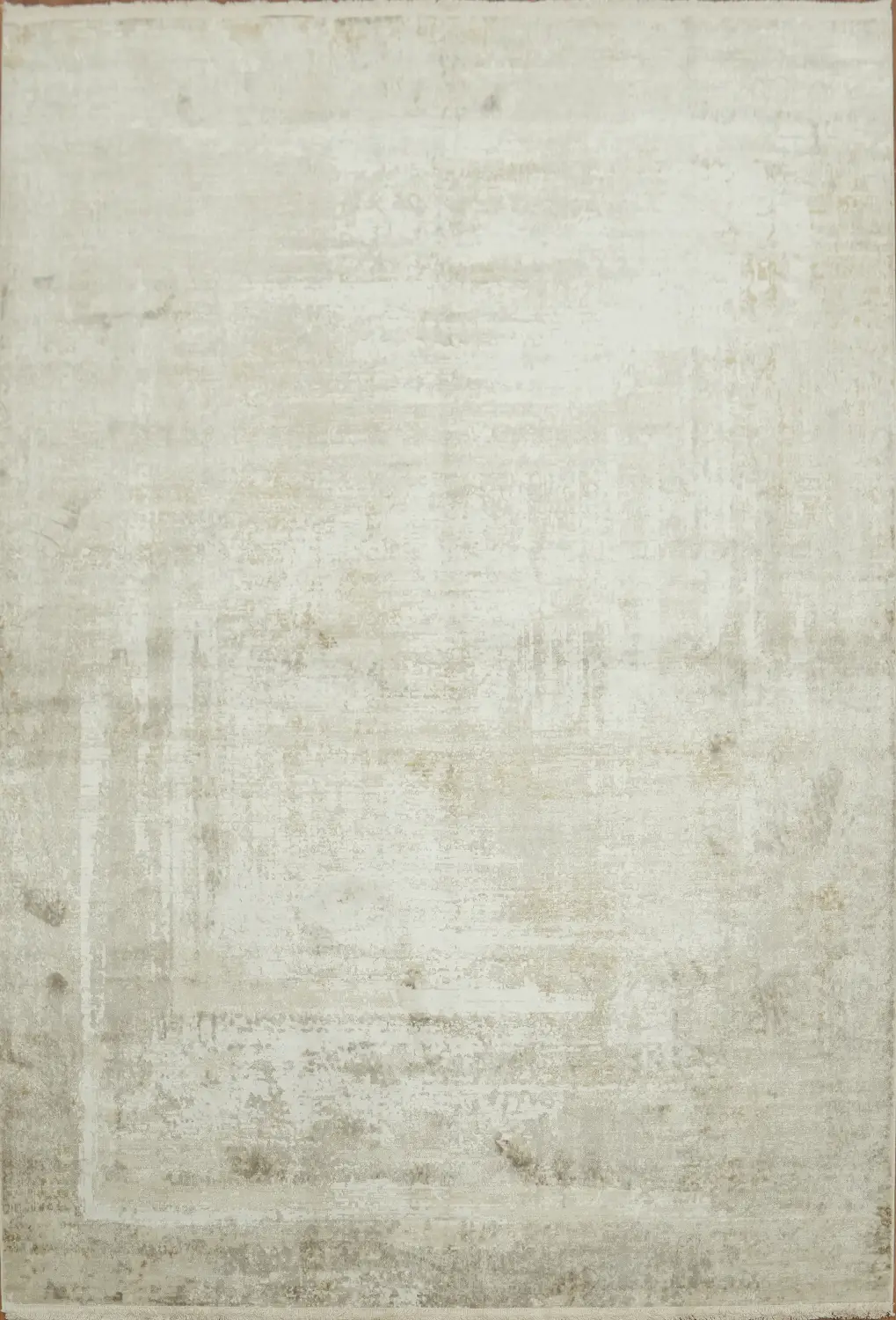 Elegant Minimalist Rug in Soft Neutral Tones for Modern Interiors 5x8