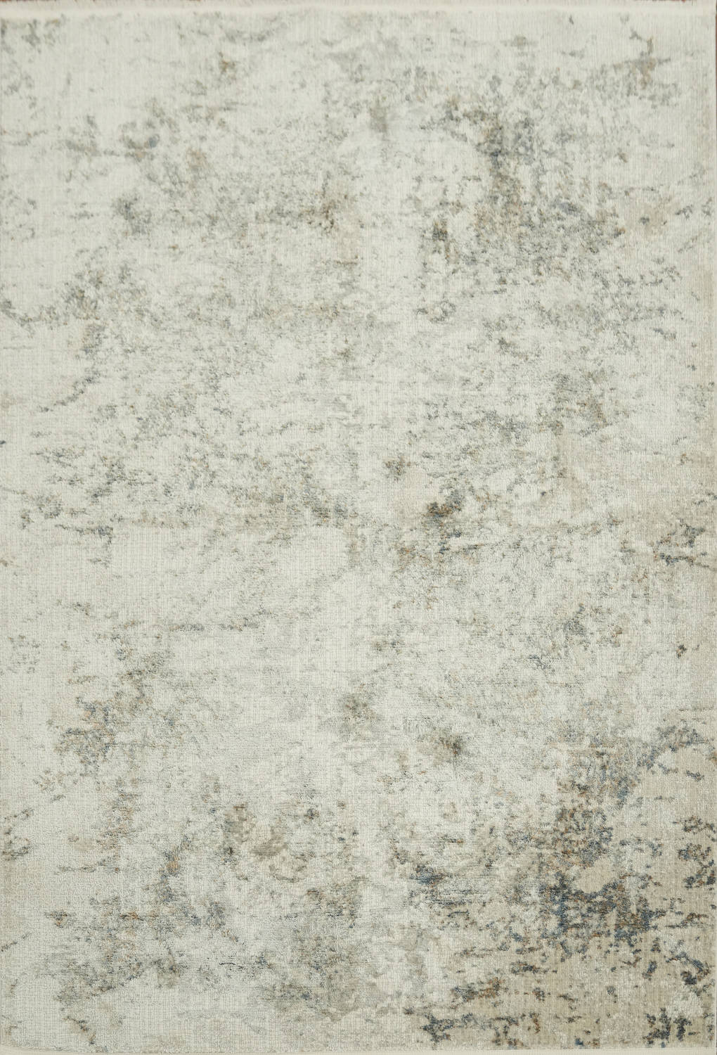 Off White Textured Rug Modern Off-White Area Rug with Artistic Textured Look 5x8