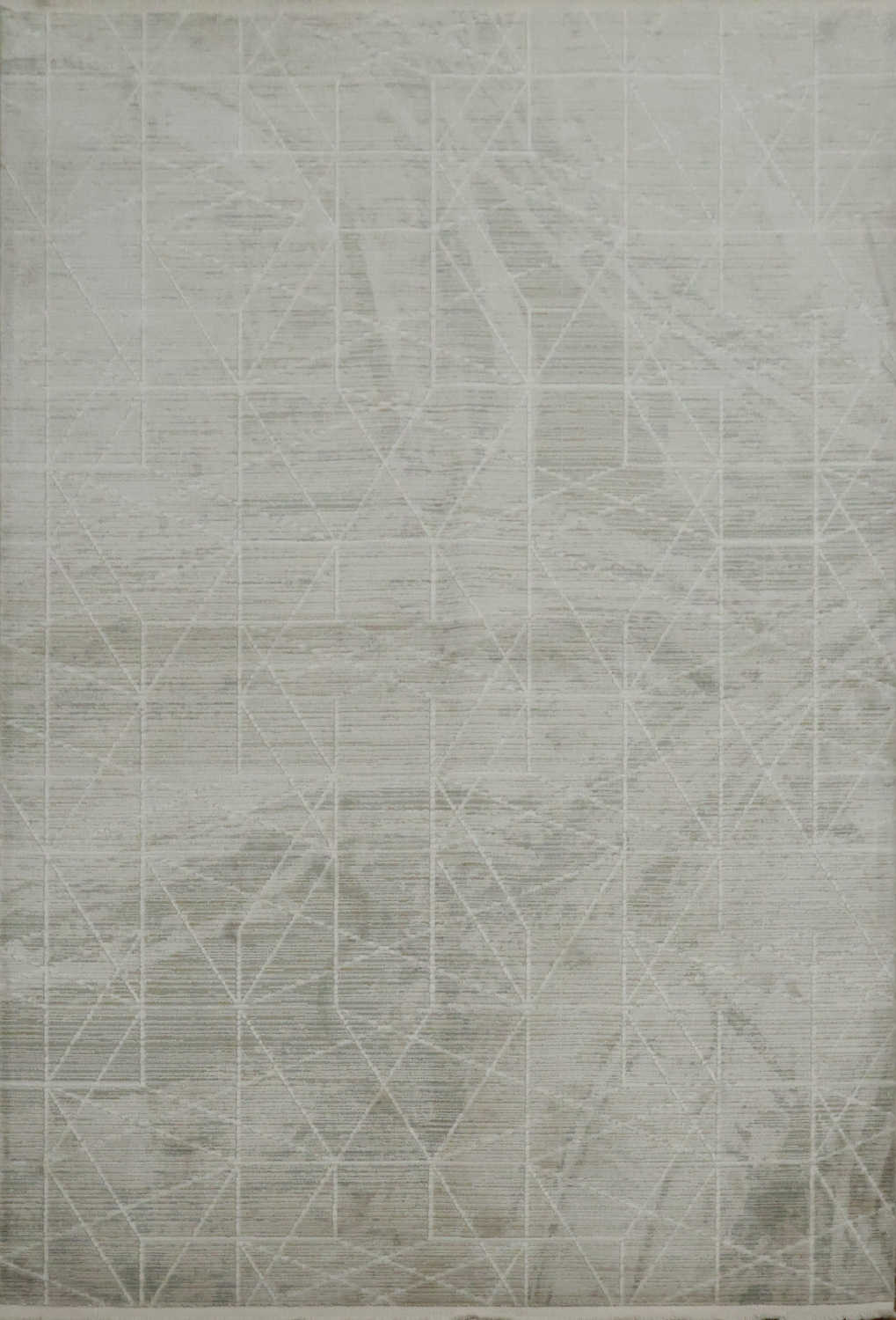Abstract Rug Minimalistic Minimalistic Gray Rug Featuring Fine Abstract Line Design 5x8