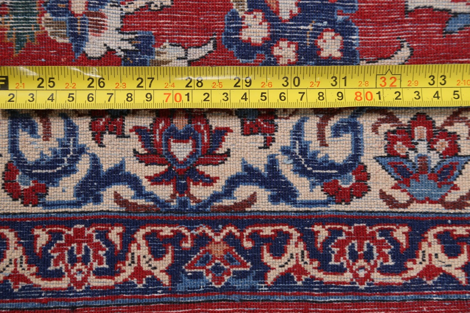 Antique Floral 10x16 Isfahan Persian Area Rug