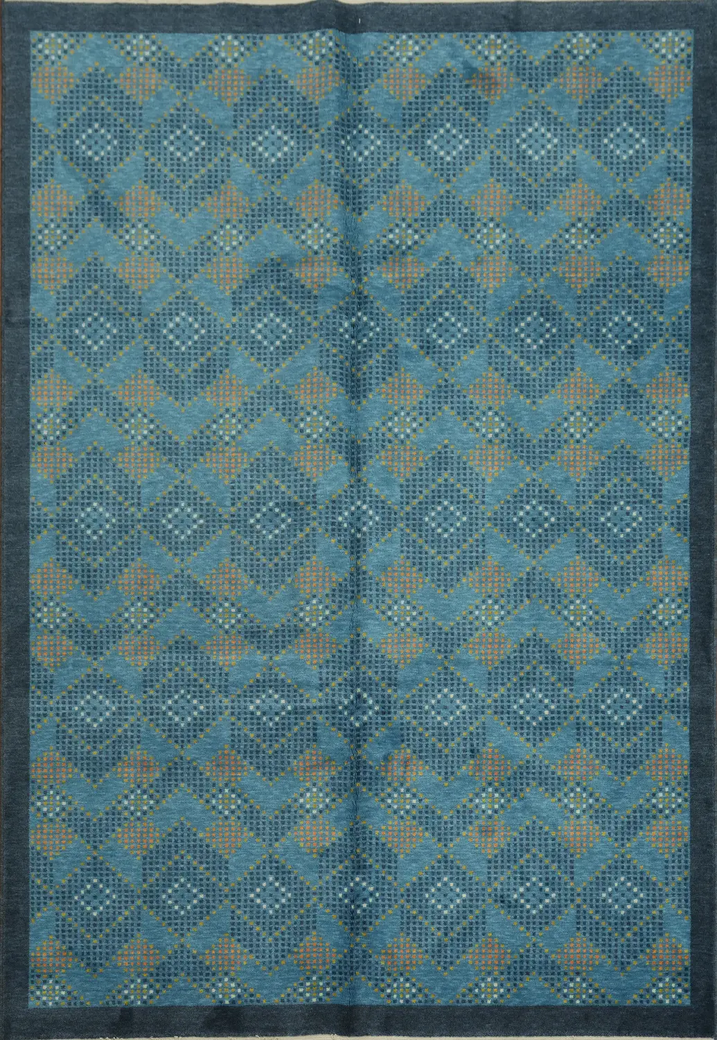 Add a Touch of Blue Sophistication to Any Room with This Rug 6x9